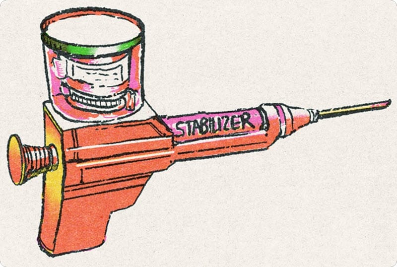 Stabilizer gun