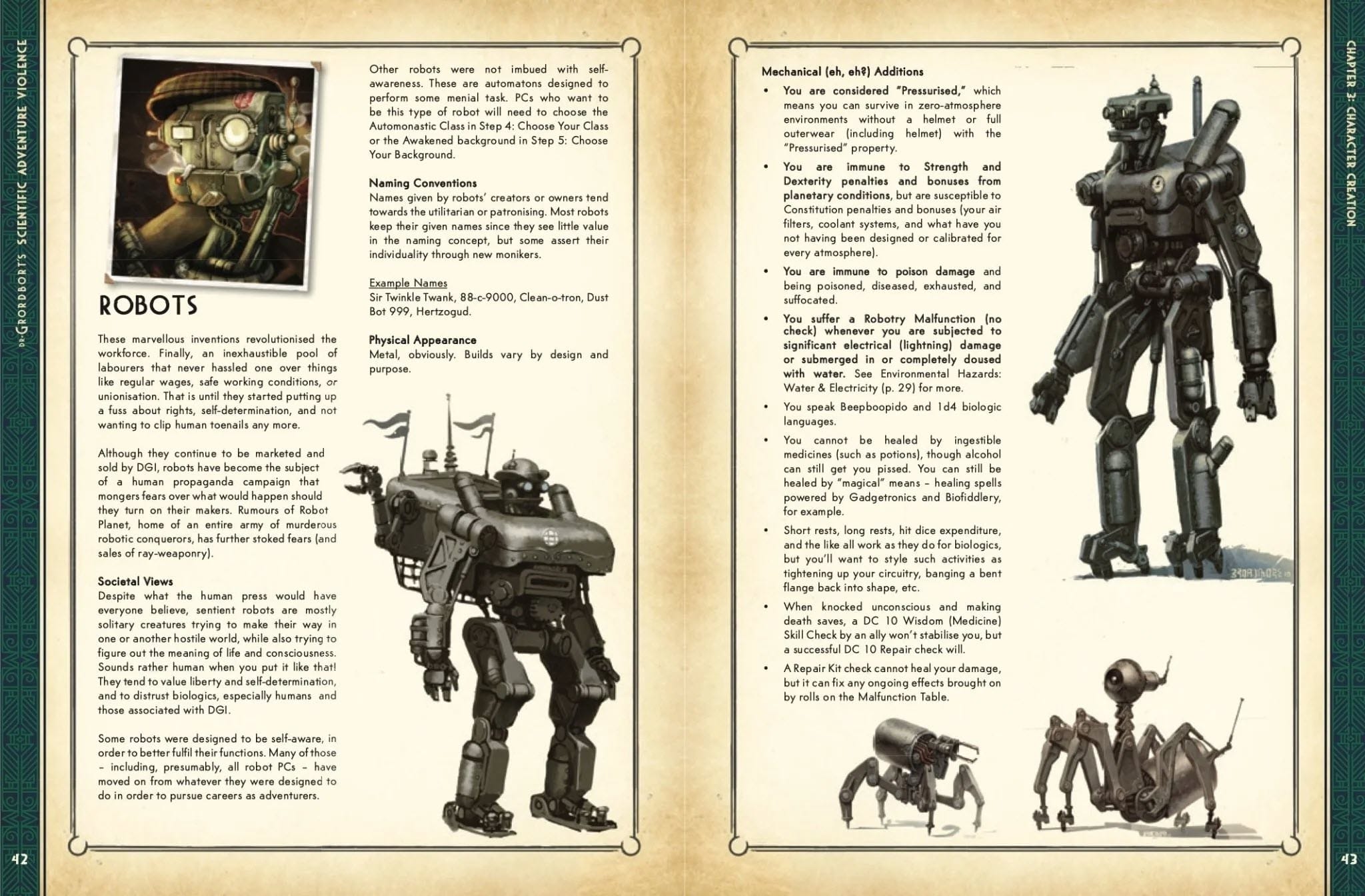 Dr. Grordbort's robots