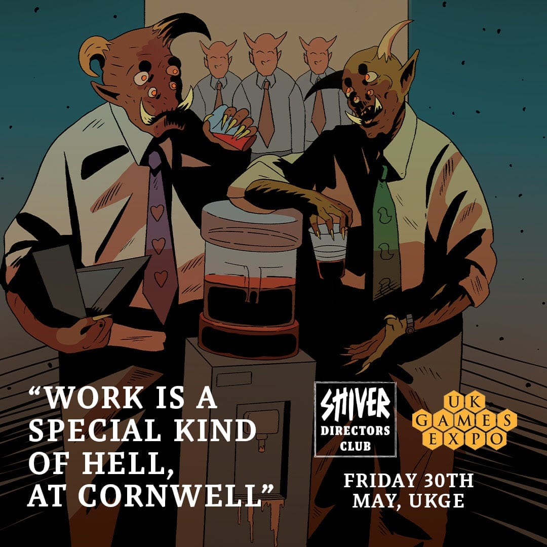 "Work is a special kind of hell, at Cornwell"