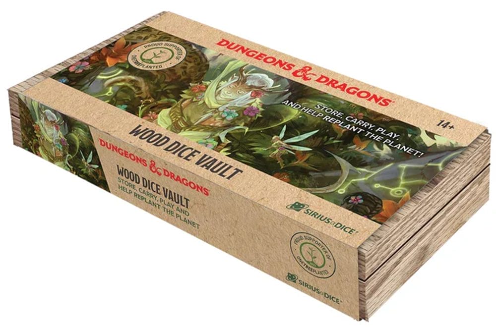 D&D Wood Dice