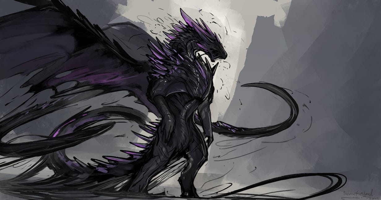 Consumed dragon by ThemeFinland