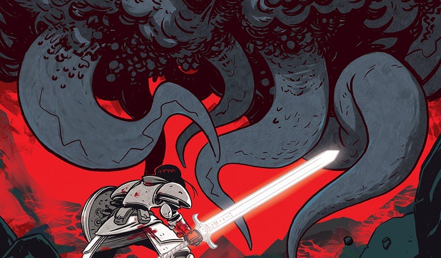 Suckerpunk - warrior versus tentacles