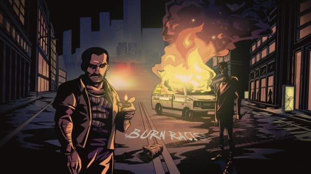 Illustration: Burn Racists