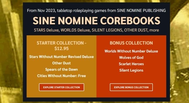 Sine Nomine corebooks bundle