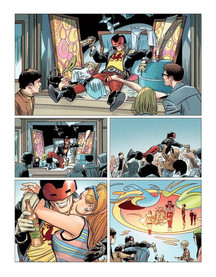 Red Dragon comic page