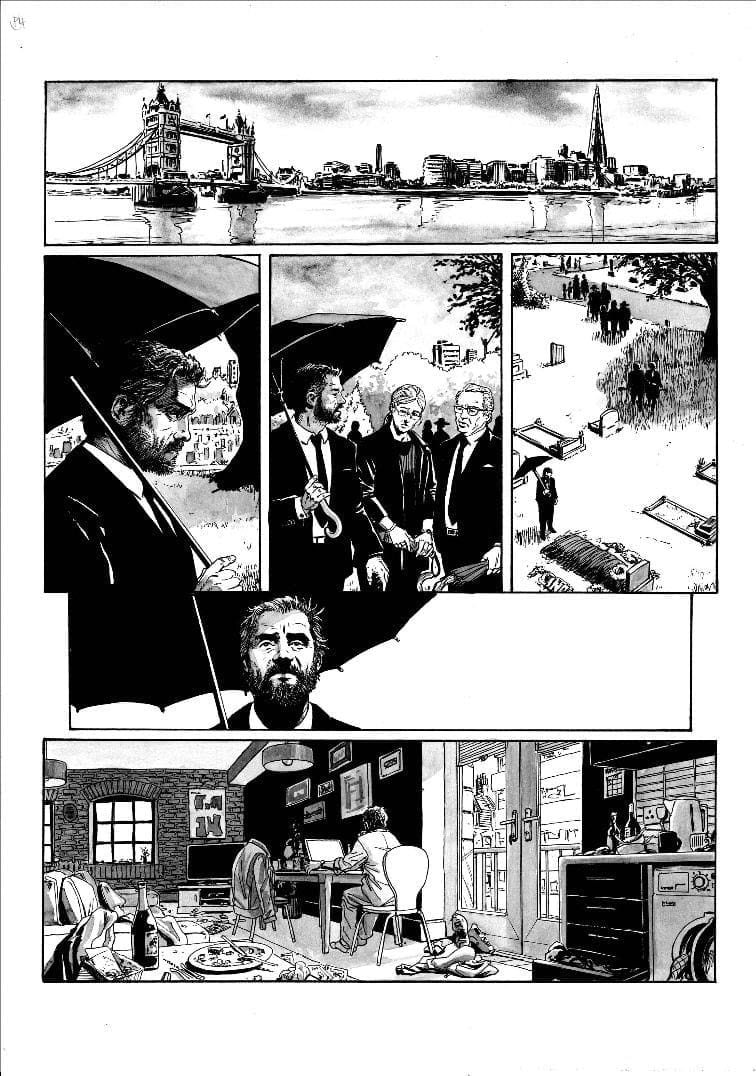 Red Dragon comic strip