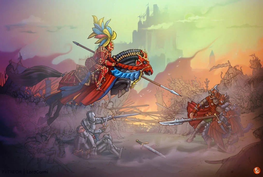 Red Knight by Lord Carmi