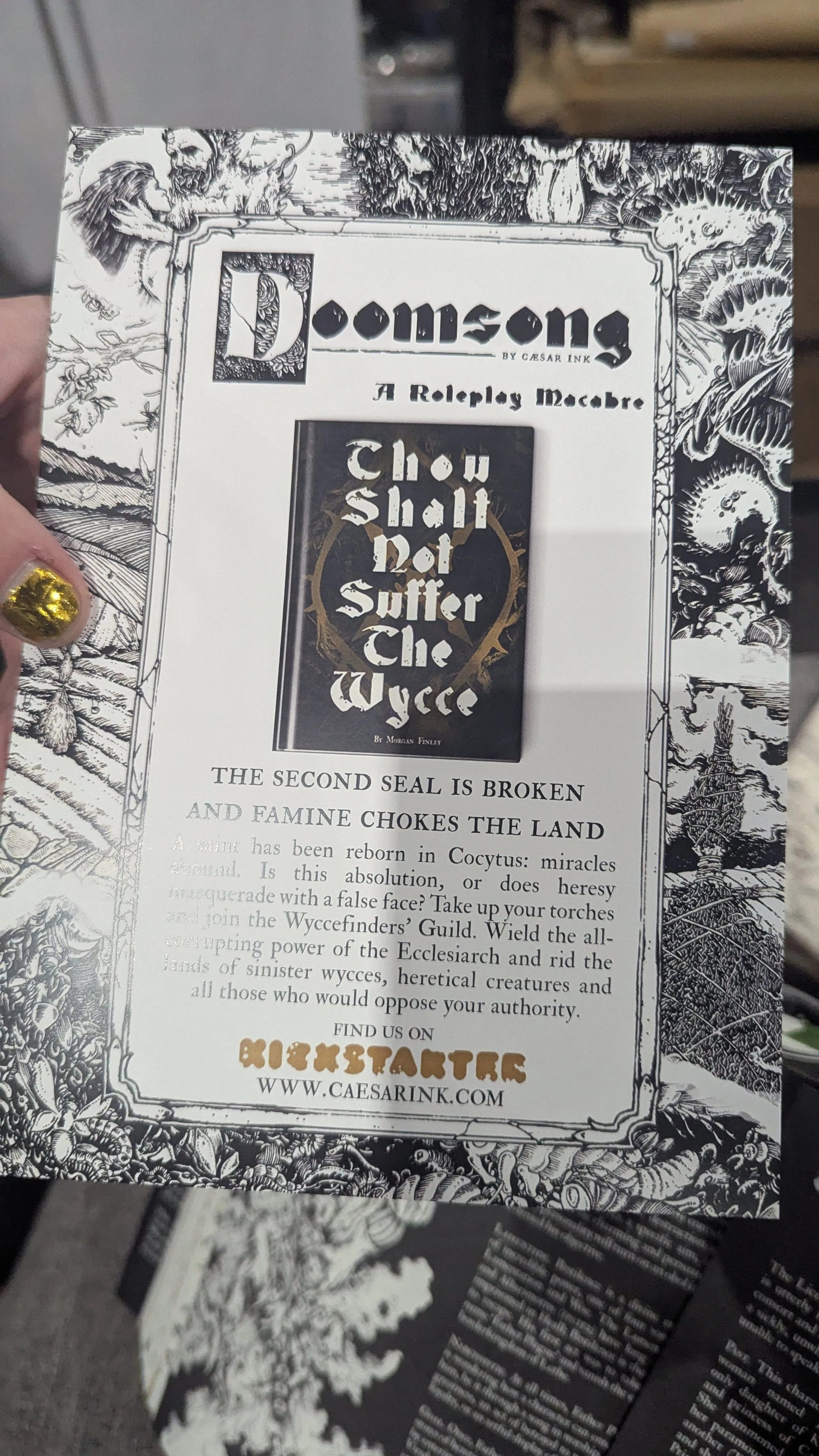 Thou Shalt Not Suffer The Wycce