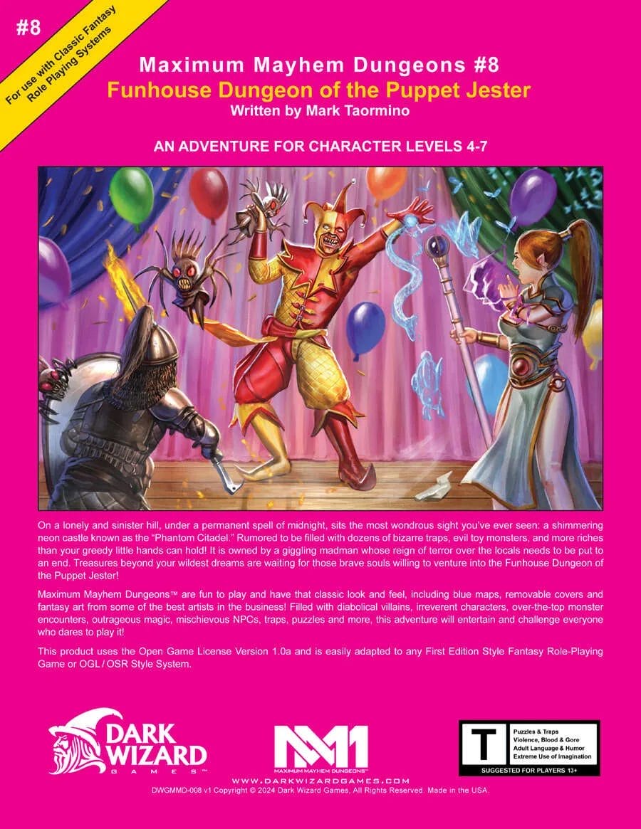 Funhouse Dungeon of the Puppet Jester