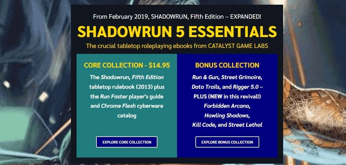 Shadowrun 5 Essentials