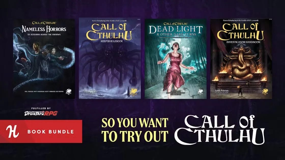 So You Want Try Out Call of Cthulhu