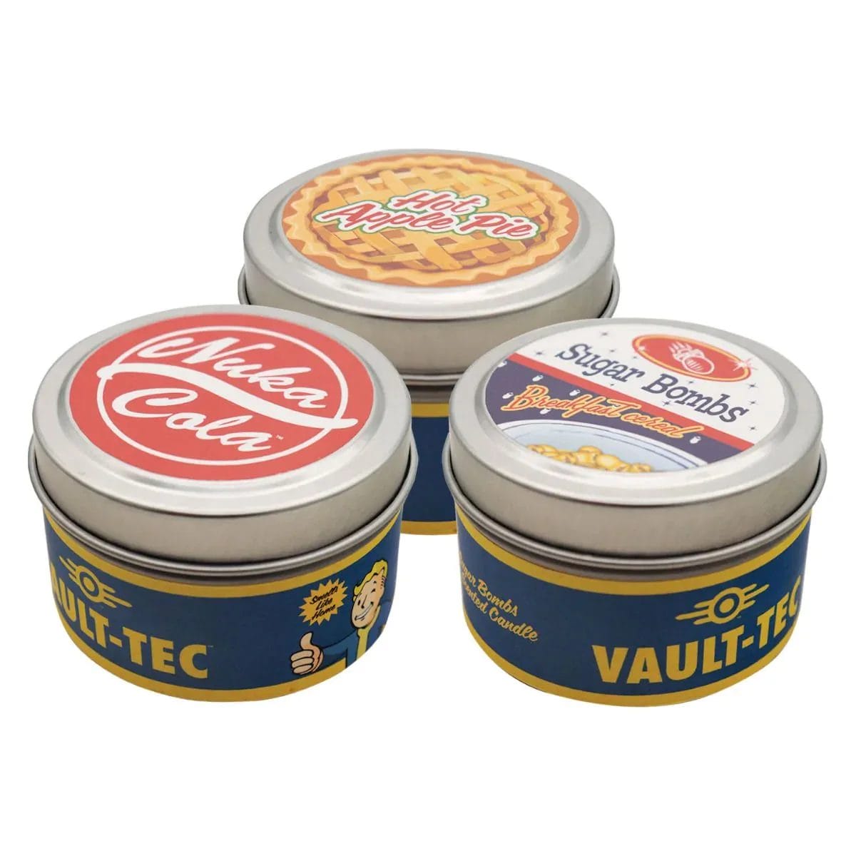 Fallout Vault Dweller candle set