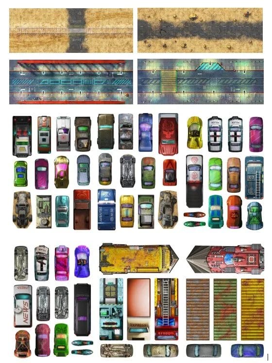 The Cyberpunk RED Chase Pack