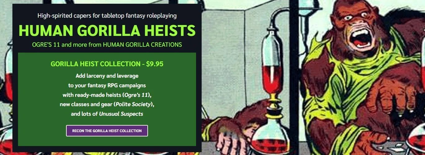 Human Gorilla Heists