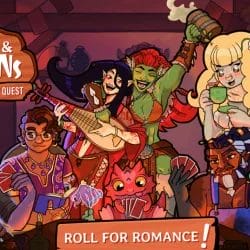Dating & Dragons: Romance a buff half-orc in this anti-AI dating sim