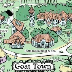 Bikes are Magic: A creepy and cozy solo RPG about burnout and goats