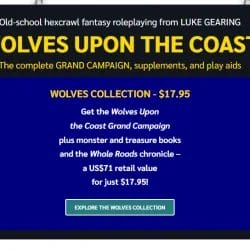 Wolves Upon the Coast: A Mythic Sandbox Hexcrawl