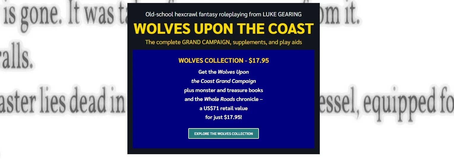 Wolves Upon the Coast