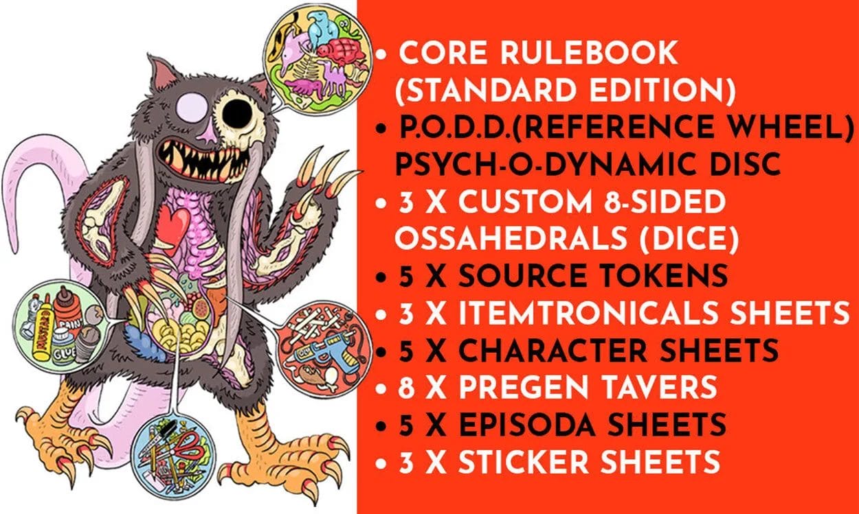 Core rulebook and other editions