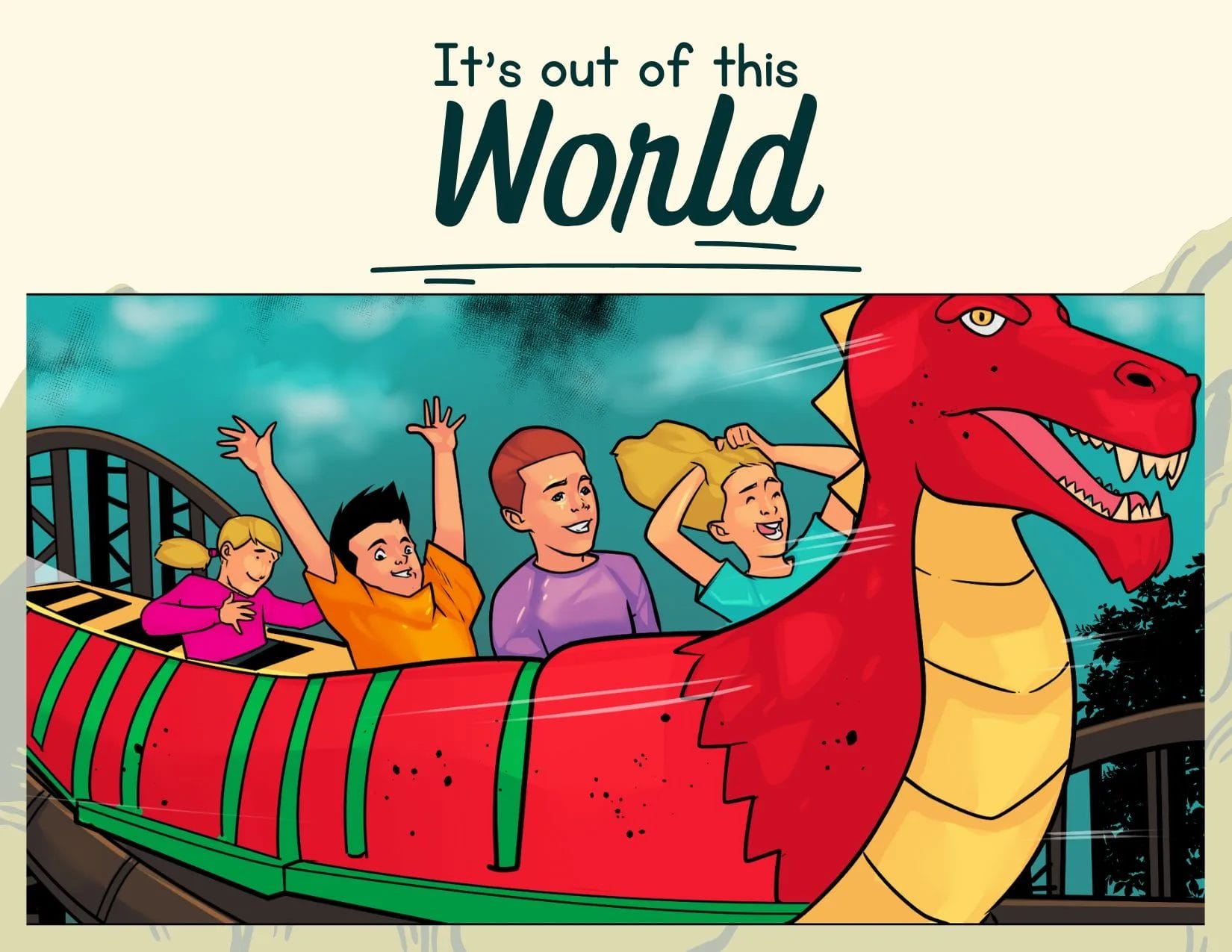 It's out of this world