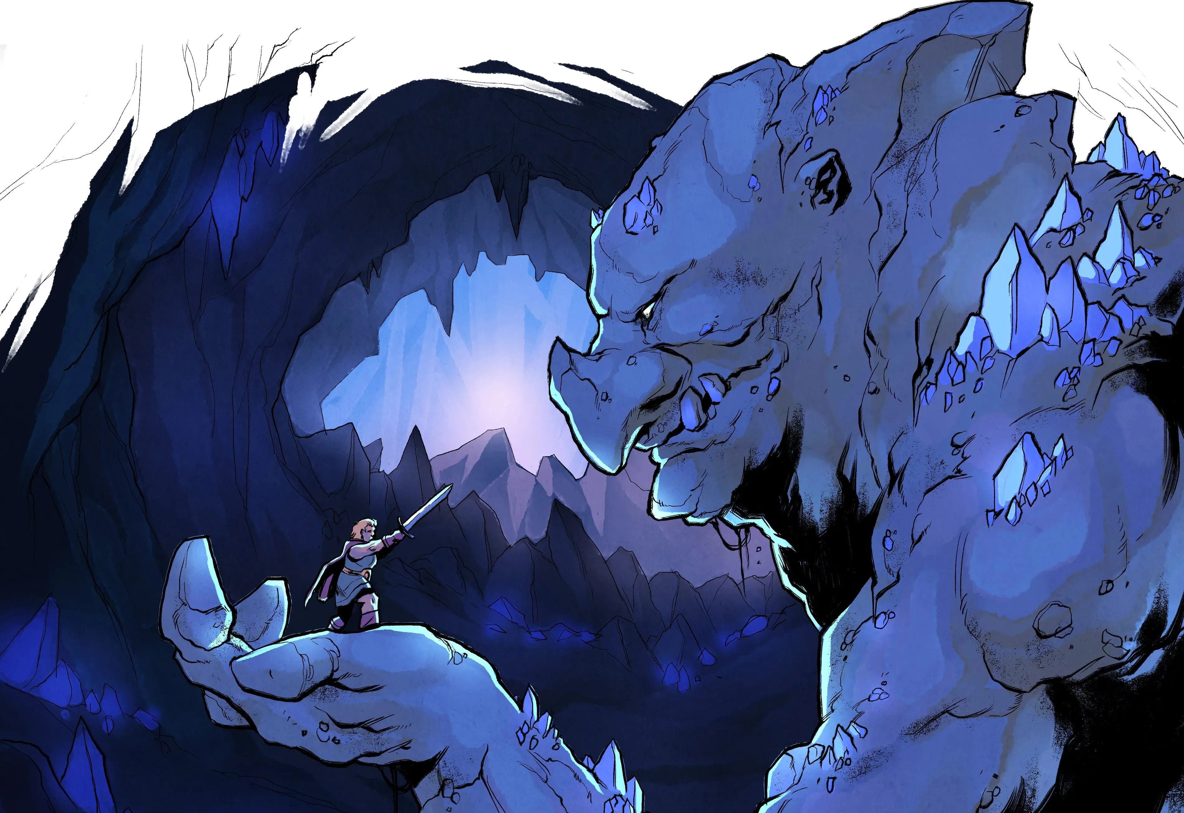 Very large troll (or small person)