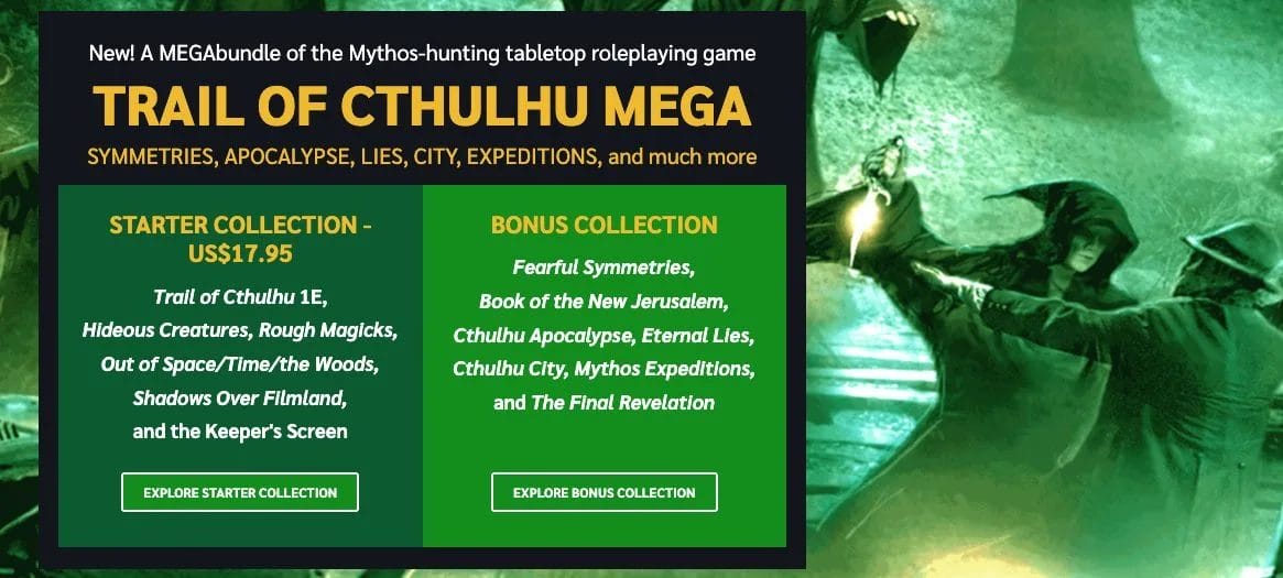 Trail of Cthulhu Mega