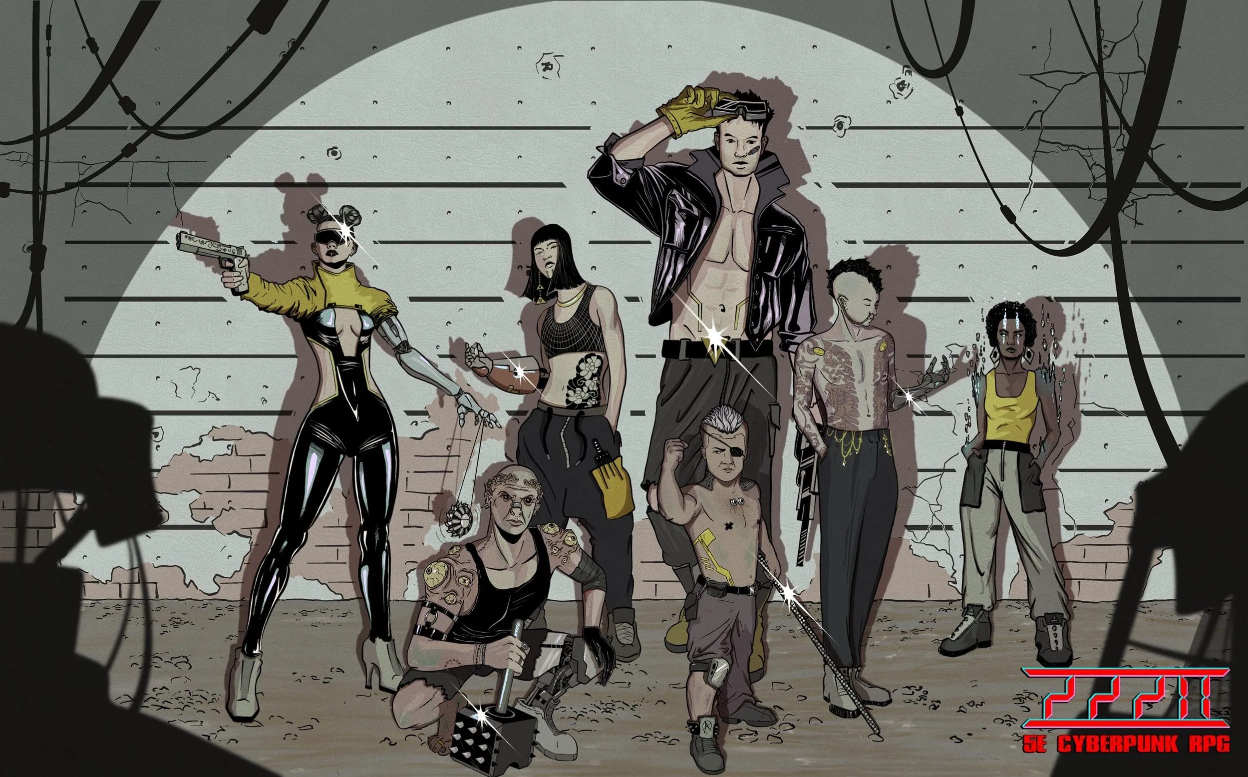 2220 Cyberpunk RPG lineup