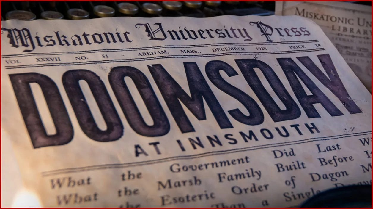 Doomsday newpaper headline
