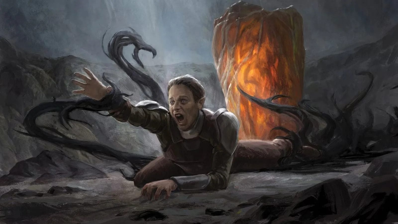 Tendrils capture someone