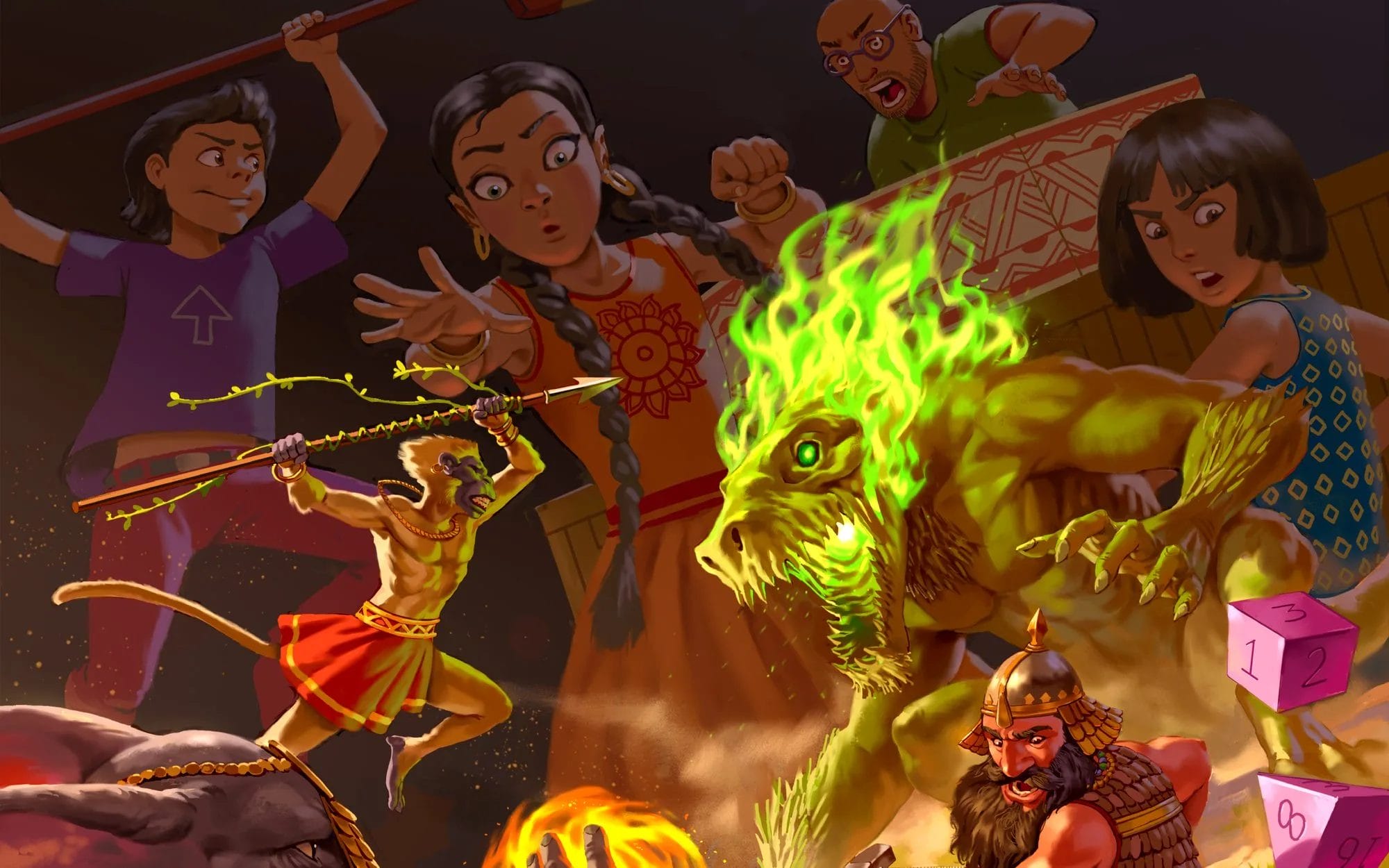 Monster fight - Credit: Tactics 'N Chai