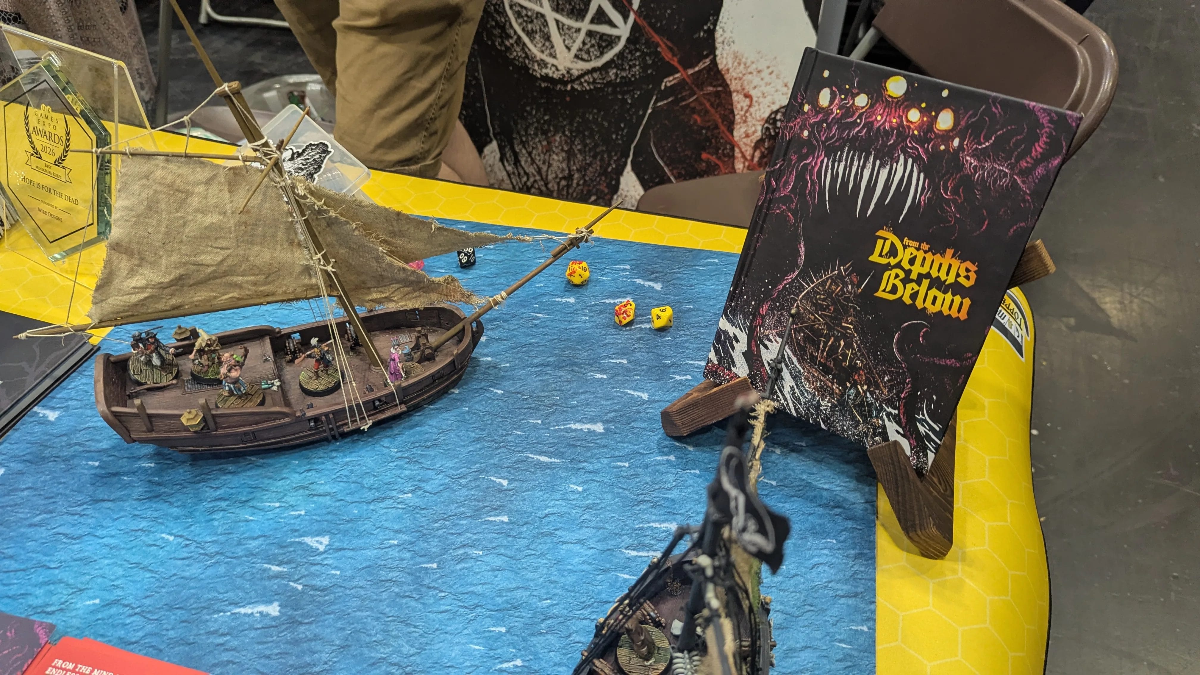 From the Depths Below and pirate ships