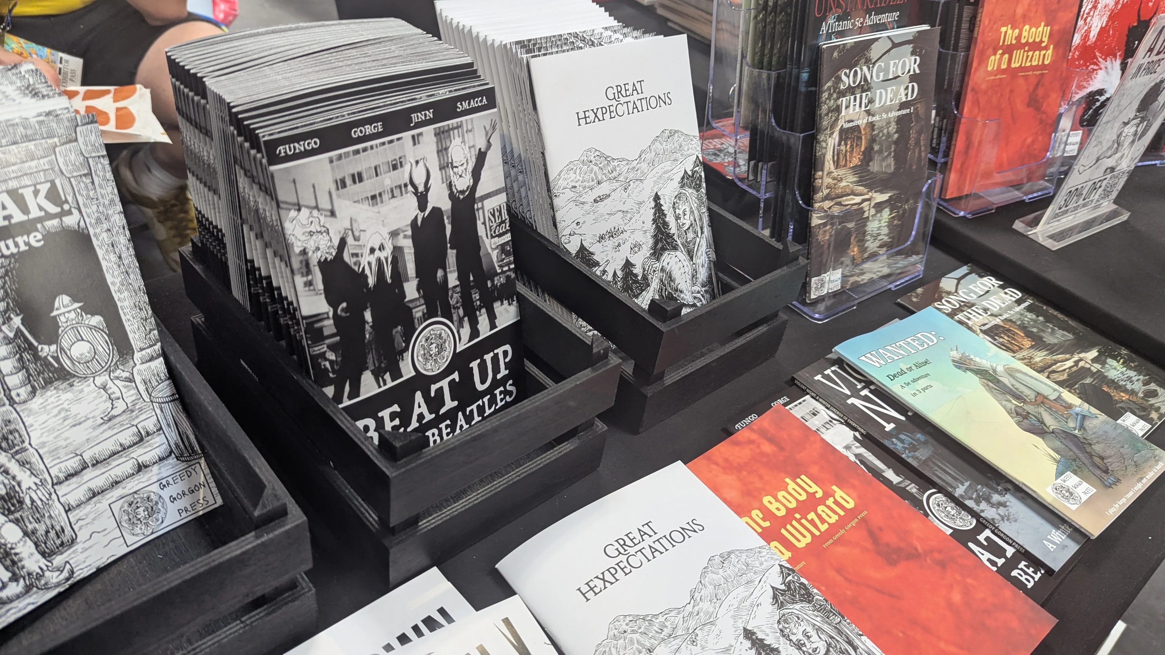 Greedy Gorgon Press books