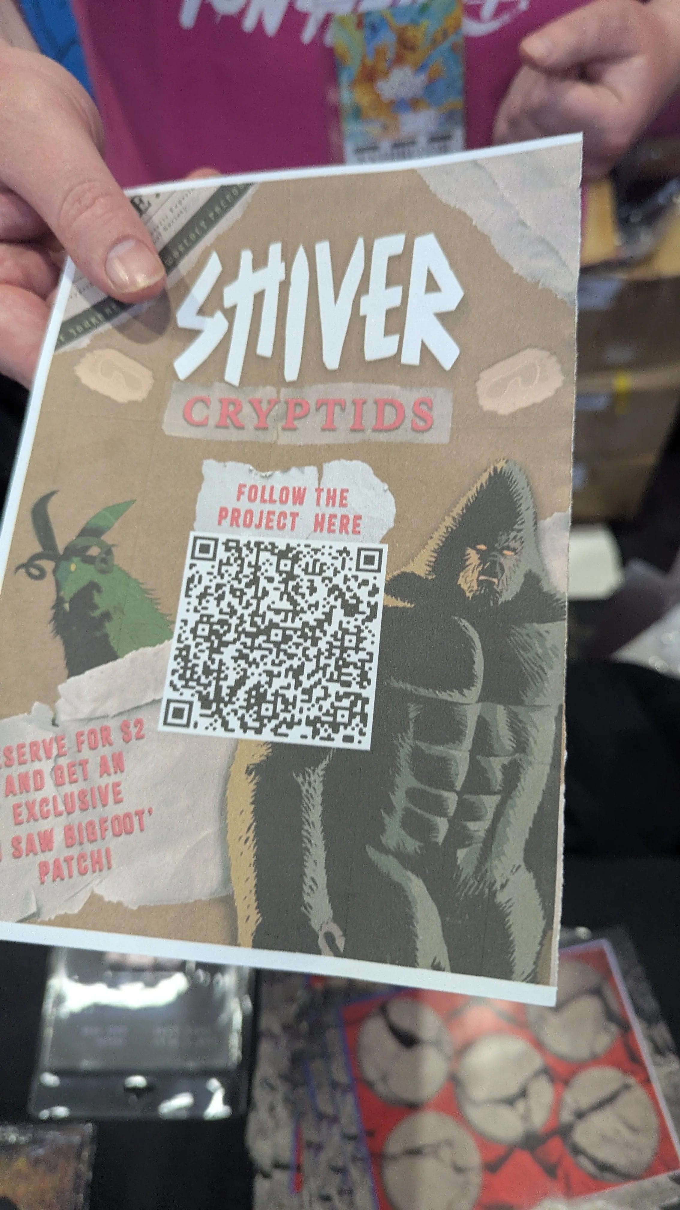 Shiver: Cryptids QR